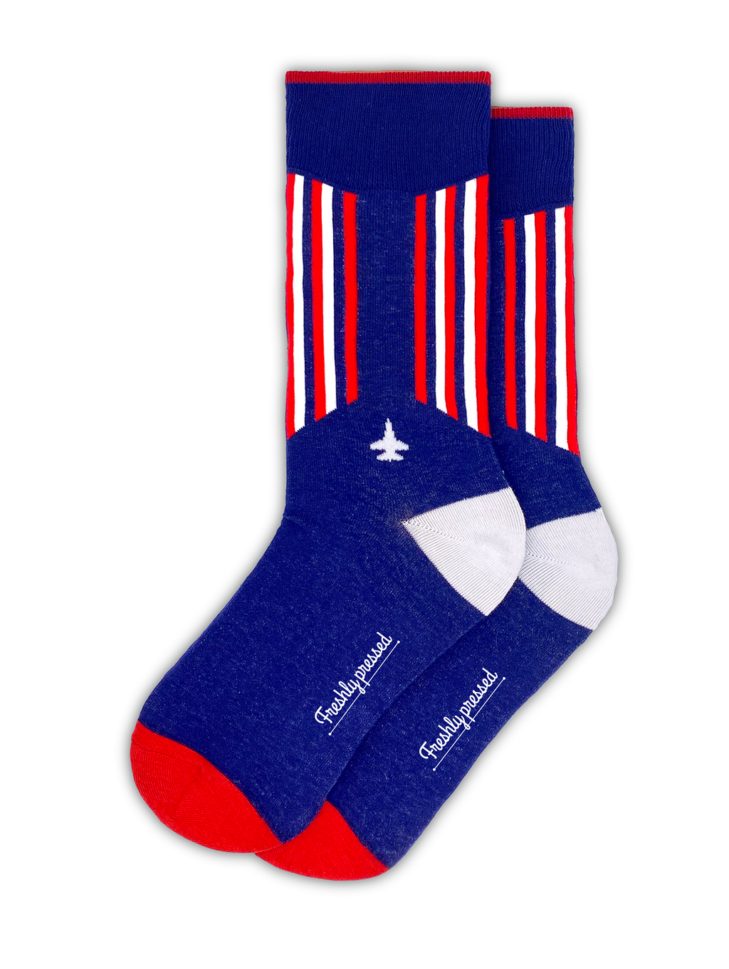Red white and blue 2025 nike socks